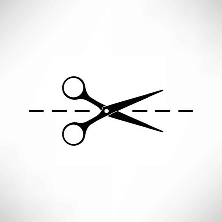 Scissors Icon Vector Illustrationのイラスト素材