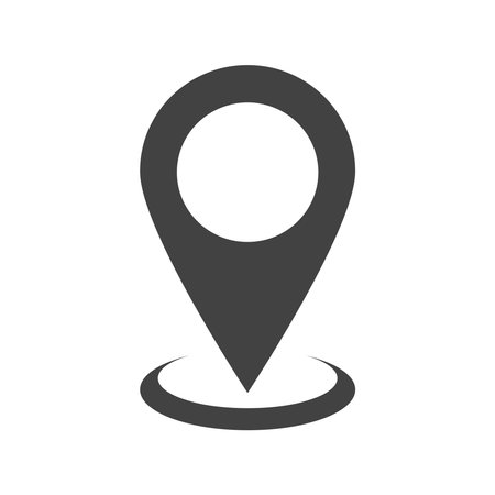 Pin Location Mark Sign Icon Vector Illustrationのイラスト素材