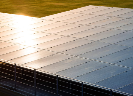 Solar Panels Renewable Energy Saving Ecology Industry system