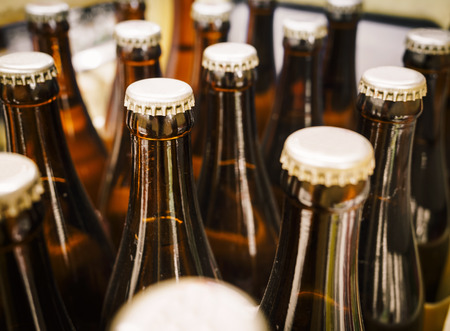 Beer Bottle cap Package storageの写真素材