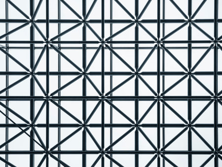 Steel structure pattern Architecture detail construction Modern Building