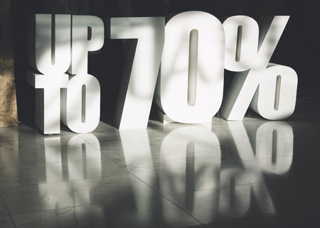 Sale promotion sign Shop Retail Business Marketingの写真素材