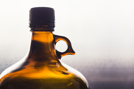 Glass bottle Old Pharmacy medical vintage style objectの写真素材