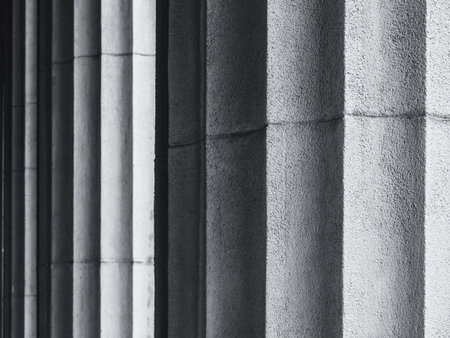 Cement wall textured background surface Architecture details Column