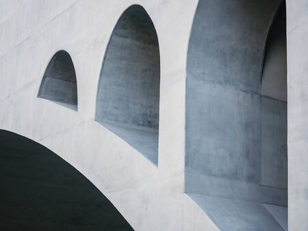 Architecture detail Cement wall texture vault pattern  Concrete textureの写真素材