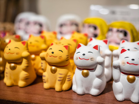 Japan Souvenir Maneki neko Lucky cat Shop craft product ceramic dolls