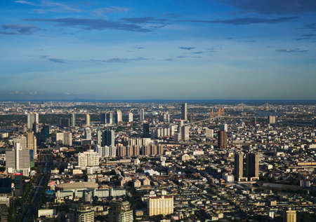 Cityscape of Bangkok Thailand  Metropolis Building Skyscraperのeditorial素材