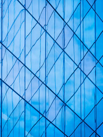 Architecture details Modern Glass facade pattern Building exterior Backgroundの写真素材
