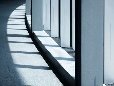 Metal frame interior Architecture details shade lightingの写真素材