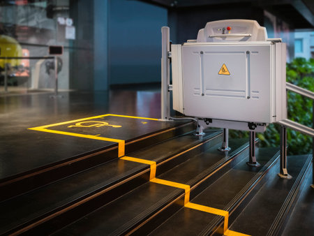Disability stairs lift Building facility  Wheelchair elevator service