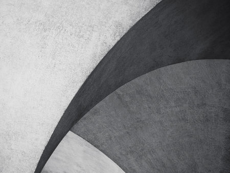 Cement wall textured background Shade shadow lighting Architecture detailsの写真素材