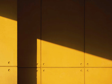Architecture details Concrete tiles wall pattern shade shadow Backgroundの写真素材