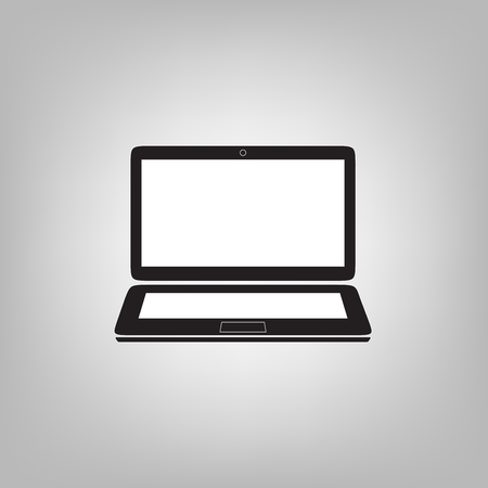 Laptop Icon illustrationのイラスト素材