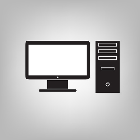 Computer iconのイラスト素材