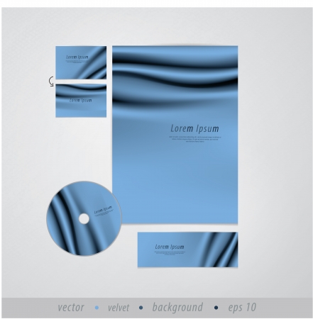 Vector template. Draper design. Sizable and editable friendly. Creative presentation with much space for your content. のイラスト素材