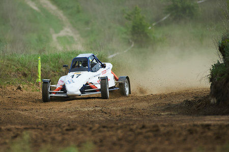 Kharkiv, Ukraine - May 22, 2021: The auto cross racing Championship of Ukraineのeditorial素材