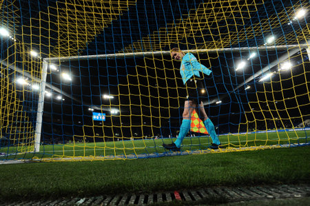 KHARKIV, UKRAINE - OCTOBER 6, 2021: The UEFA Women Champions League match between FC Kharkiv vs FC...