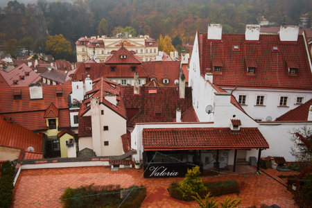 PRAGUE, CZECH REPUBLIC, 29 OCTOBER 2018: Prague old townのeditorial素材