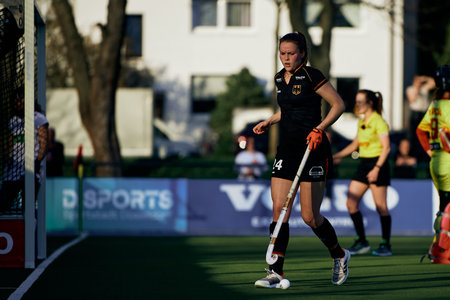 GERMANY, DÃœSSELDORF - MARCH 22, 2022: FIH Hockey Pro League, Deutschland - Spanien