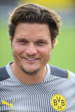 COLOGNE, GERMANY - JUNE 29 2022: Head coach Edin TerziÄ. Pre season practice of Borussia Dortmundのeditorial素材