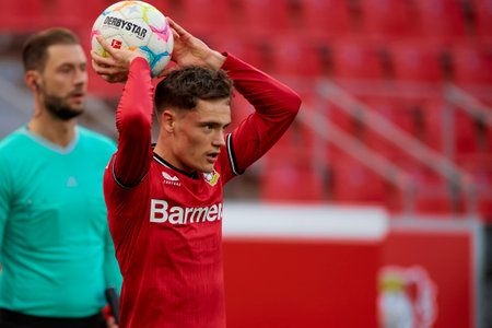 LEVERKUSEN, GERMANY - 15.01.23: Florian Wirtz. The friendly match FC Bayer 04 Leverkusen vs F.C. Copenhagen at BayArenaのeditorial素材