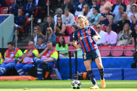 EINDHOVEN, NETHERLANDS - 3 June, 2023: Irene Paredes. The final football match of UEFA Women's Champions League FC Barcelona Femeni - VfL Wolfsburg Women at Philips Arenaのeditorial素材