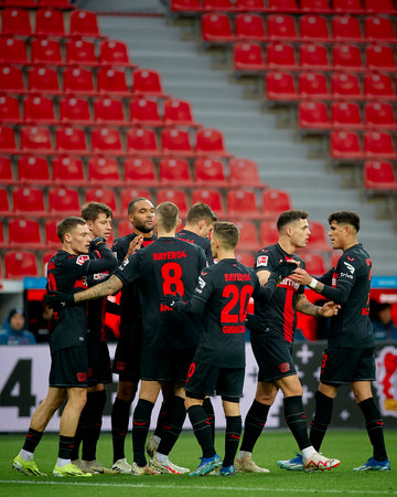 LEVERKUSEN, GERMANY - 7 JANUARY, 2024: The friendly match FC Bayer 04 Leverkusen vs Venezia FC at BayArenaのeditorial素材