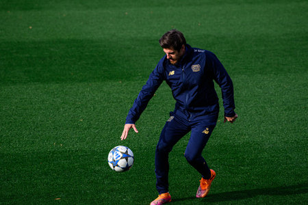 LEVERKUSEN, GERMANY - 20 OCTOBER, 2025: Jonas Hofmann - UEFA Champions League, Pre match practice FC...
