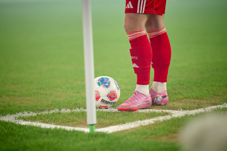 DUSSELDORF, GERMANY - 27 FEBRUARY, 2026: - The football match 2. Bundesliga Fortuna Duesseldorf - VfL Bochum 1848 at Merkur Spiel Arena.のeditorial素材