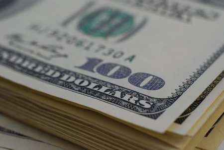 Dollar bank note money background