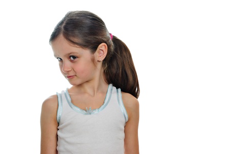 portrait of a girlの写真素材