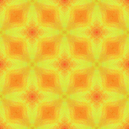 Hand drawn seamless pattern with folk national motives. Bright colored abstract wallpaper. Seamless...
