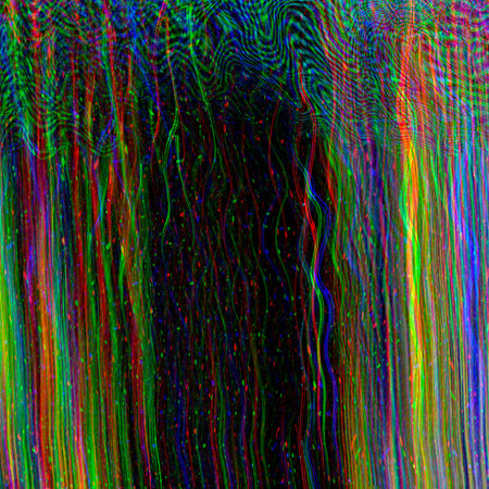 Glitch Space background. Old TV screen error. Digital pixel noise abstract design. Photo glitch....