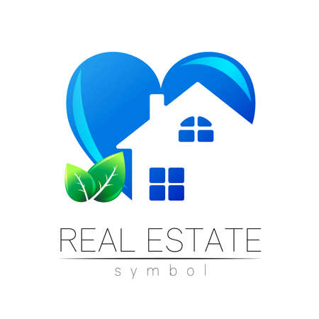 Real Estate Logo Vector Design with Branding Elements for Rent House and Logo Brand Identity . Company Sign Btanding Elements with House and Buildingのイラスト素材