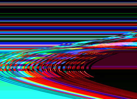 Glitch background TV VHS Noise Computer screen error Digital pixel noise abstract design Photo glitch Television signal fail Data decay Technical problem grunge wallpaperの写真素材