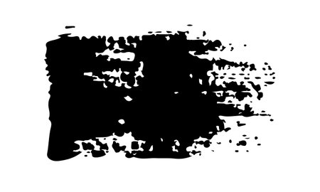 Quote Vector Abstract Grunge Brush Hand Drawn Texture in Black Color Sketch Simple Pattern isolated on White Background Grange Doodle Shapeのイラスト素材