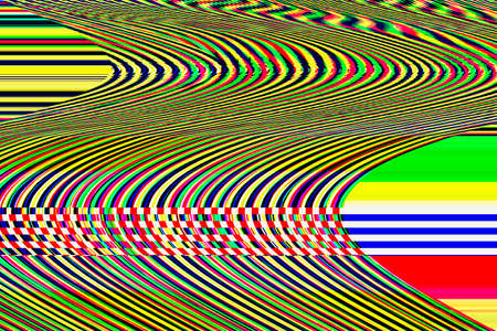Glitch psychedelic background Old TV screen error Digital pixel noise abstract design Photo glitch Television signal fail. Technical problem grunge wallpaper. Colorful noiseの写真素材