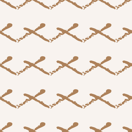 Color Vector Seamless Pattern Pastel Background. Brown and Beige Minimal Trendy Colors. Brush Hand Painted elements of Designのイラスト素材