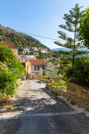 Small cretan village in Crete  island, Greece.  See other pictures from Creteの写真素材