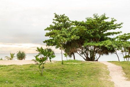 Karon beach in Phuket island Thailandの写真素材