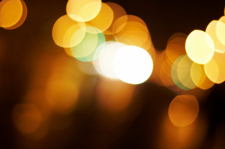 blur through glassの写真素材