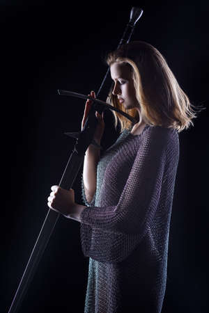 girl knightの写真素材
