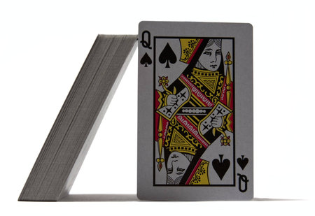 Queen of Spades and a deck of cards