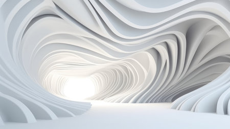 Modern Abstract 3D Background. Generative AIの素材