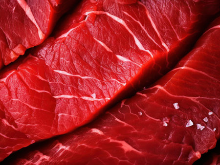 Fresh raw beef meat. Generative AIの素材