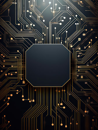 AI, Artificial Intelligence concept,conceptual image. Modern technology, networking conceptの素材