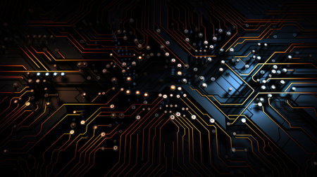 AI, Artificial Intelligence concept,conceptual image. Modern technology, networking conceptの素材