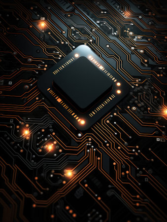 AI, Artificial Intelligence concept,conceptual image. Modern technology, networking conceptの素材