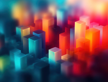 Gradient modern abstract background.の素材