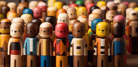 Diversity and inclusion poster. Diversity, equity and inclusion concept. Generative AIの素材